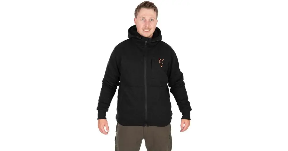 Cenově Výhodný Fox Bunda Collection Sherpa Jacket Black Orange - L