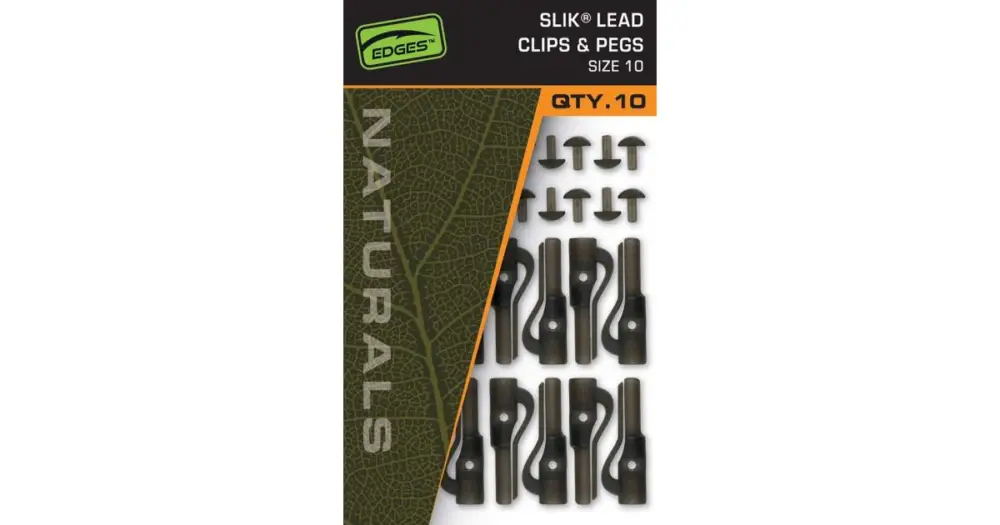 Sleva Fox Závěsky Edges Naturals Slik Lead Clip& Pegs Size 10