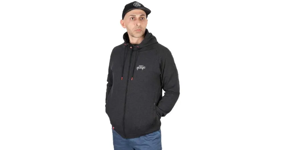 Značkový Fox Rage Mikina Voyager Hoody Dark Grey - S