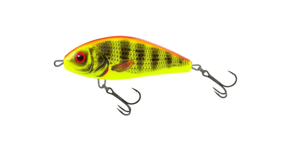 Speciální Cena Salmo Wobler Fatso Floating Bright Perch 8 cm