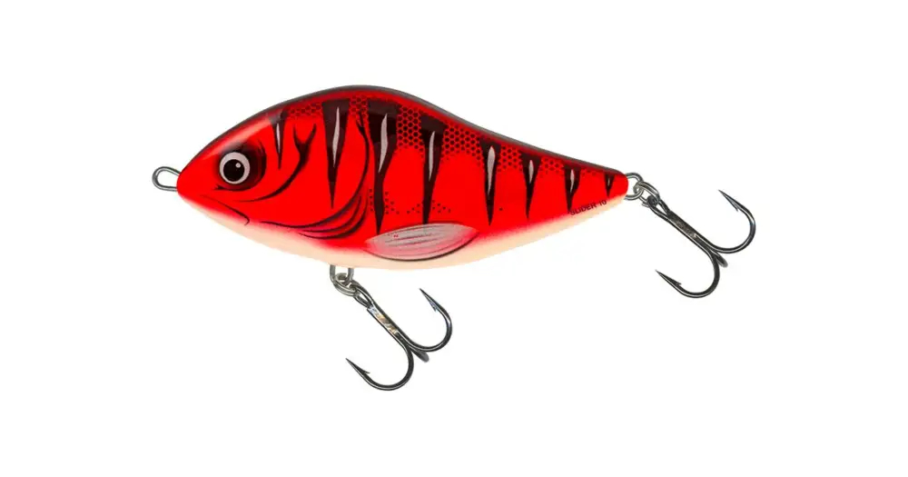 Nejlepší Cena Salmo Wobler Slider Sinking Red Wake - 10 cm