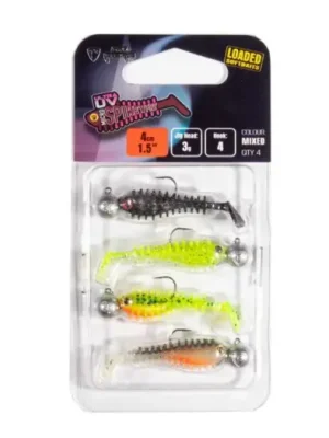 Akce Fox Rage Gumová Nástraha UV Micro Spikey Mixed Colour Loaded Lure Pack