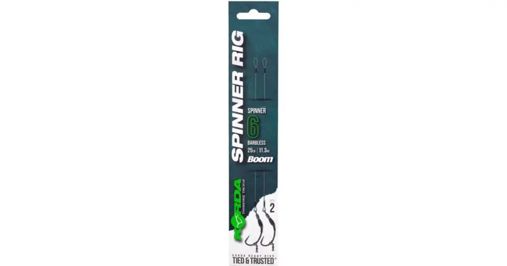 Jen Po Omezenou Doba Korda Návazec Spinner Rig Spinner Barbless 25 lb - 6