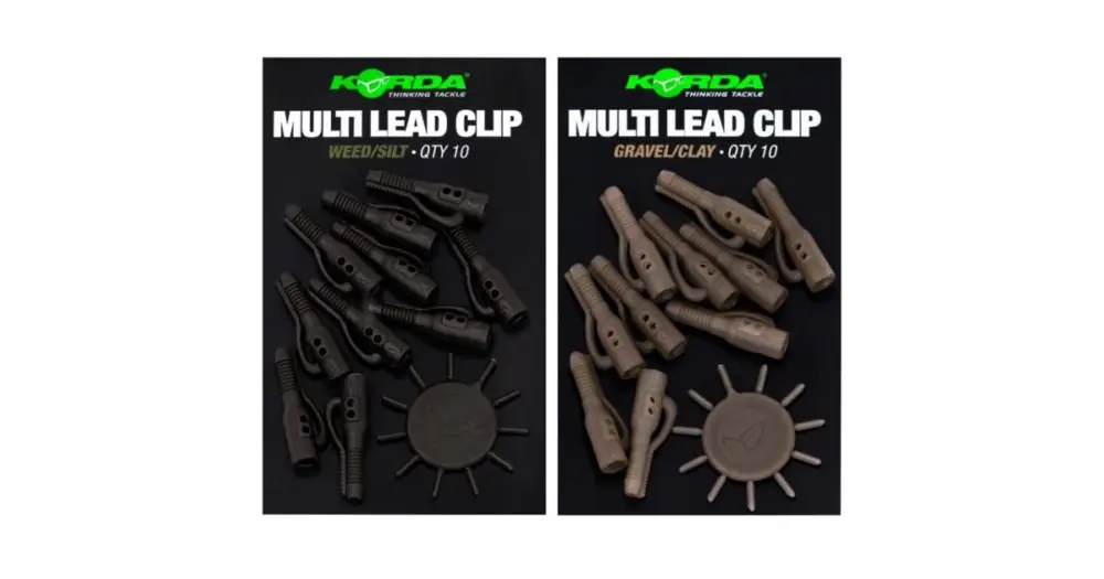 Značkový Korda Závěsky Multi Lead Clip