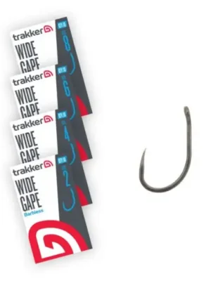 Značkový Trakker Háčky Wide Gape Hooks Barbless