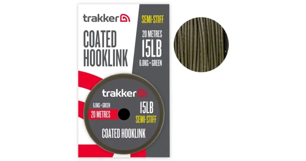 Cenově Výhodný Trakker Návazcová Šňůra Semi Stiff Coated Hooklink 20 m
