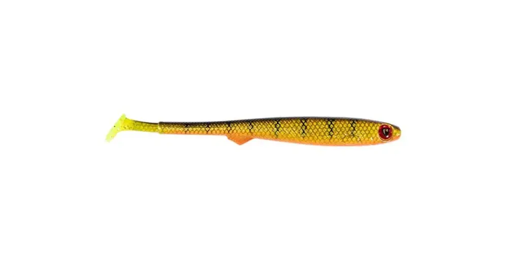 Fox Rage Gumová Nástraha Slick Fast Super Soft UV Natural Perch - 18 cm Ověřený