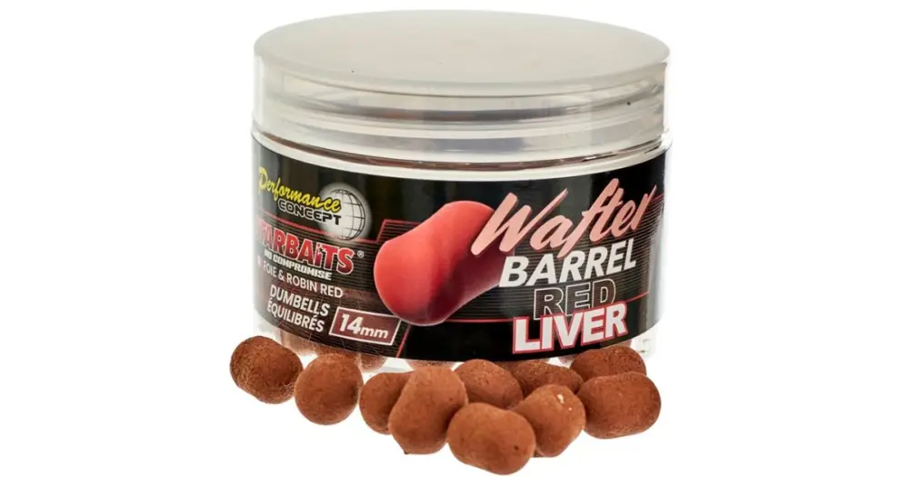 Speciální Cena Starbaits Wafter Red Liver 50 g 14 mm