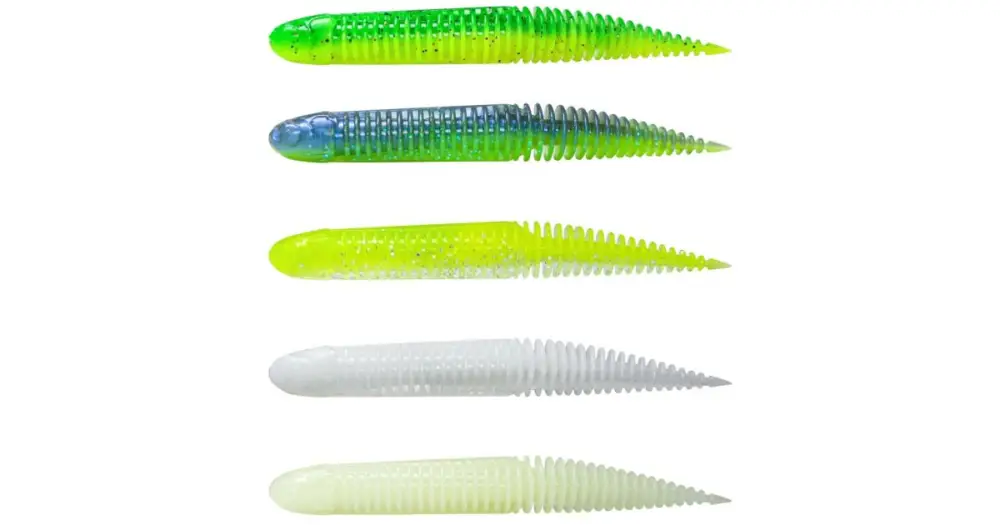 Savage Gear Gumová Nástraha Ned Dragon Tail Slug Dark Water Mix 5 ks - 10 cm 5,5 g Vrácení Zdarma