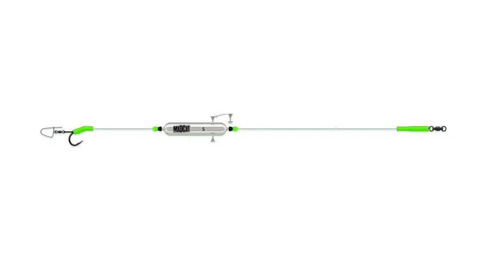 Madcat Návazec Adjustable River Rigs Nose Clip Triple 250 cm 1,3 mm 165 lb S 6/0 20 g Ověřený