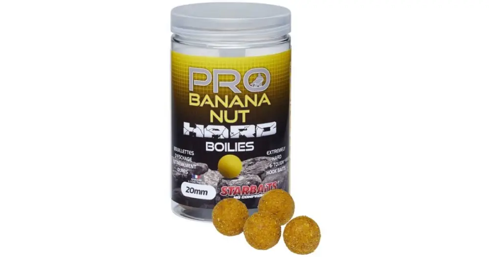 Starbaits Boilie Hard Pro Banana Nut 200 g - 20 mm Novinka