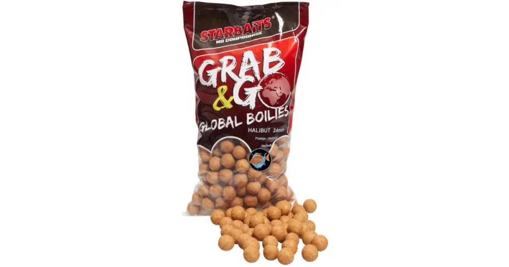 Cenový Hit Starbaits Boilies G&G Global Mega Fish - 2,5 kg 14 mm