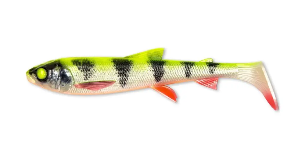 Savage Gear Gumová Nástraha 3D Whitefish Shad Lemon Tiger - 27 cm 152 g Zlevněný