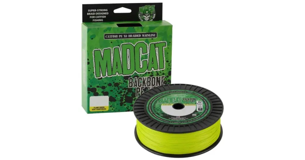 Nejlepší Volba Madcat Splétaná Šňůra Backbone PE X8 600 m - 0,50 mm 59,1 kg