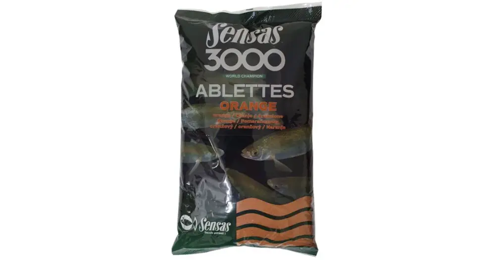 Levný Sensas Krmení 3000 Ablettes Orange (Ouklej Oranžová) 1 kg