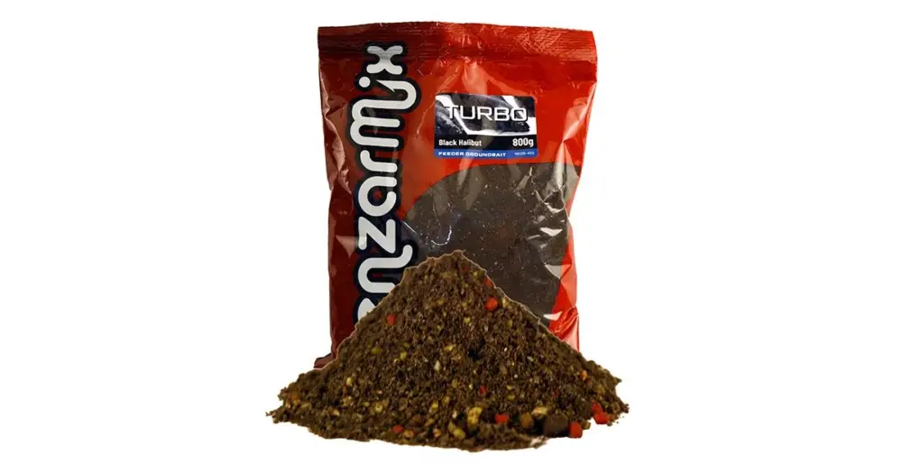 Benzar Mix Krmítková Směs Turbo Feeder 800 g - Black Halibut Značkový