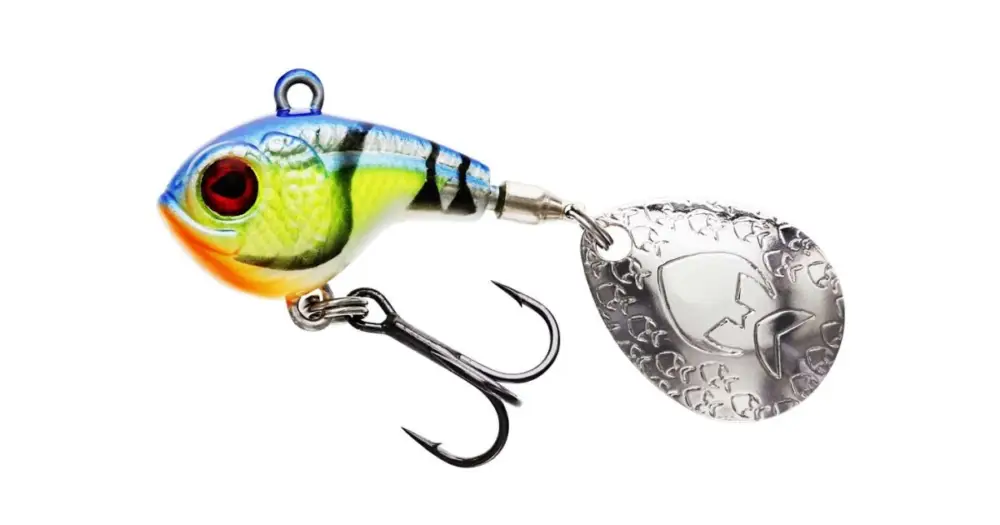 Westin Nástraha Dropbite Spin Tail Jig Chartreuse Blue Craw - 2,6 cm 8 g Sezónní Sleva