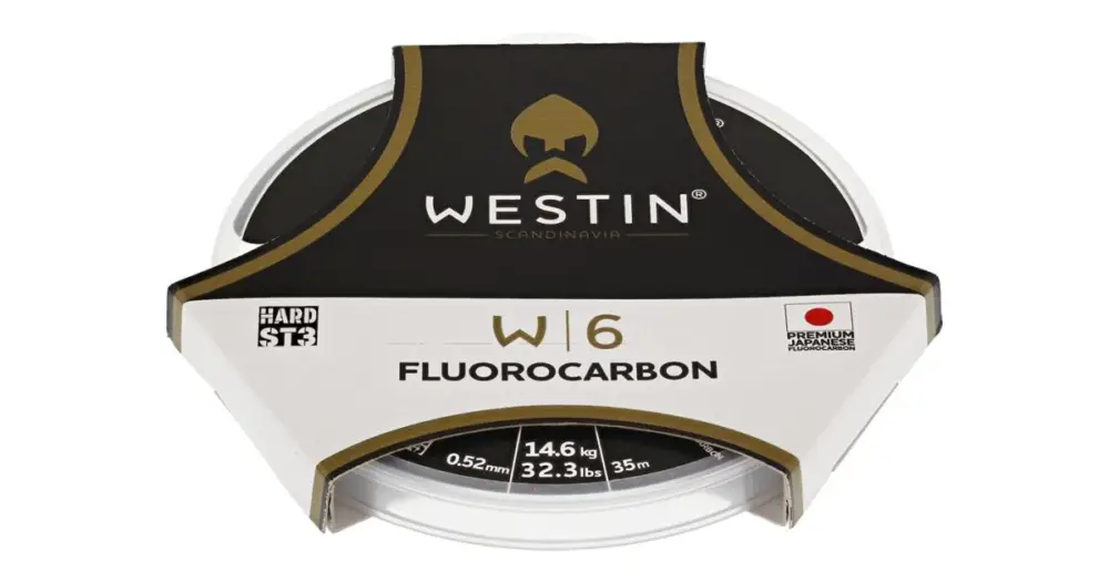 Westin Fluorocarbon W6 ST3 Clear - 30 m 0,38 mm 9,3 kg Super Cena