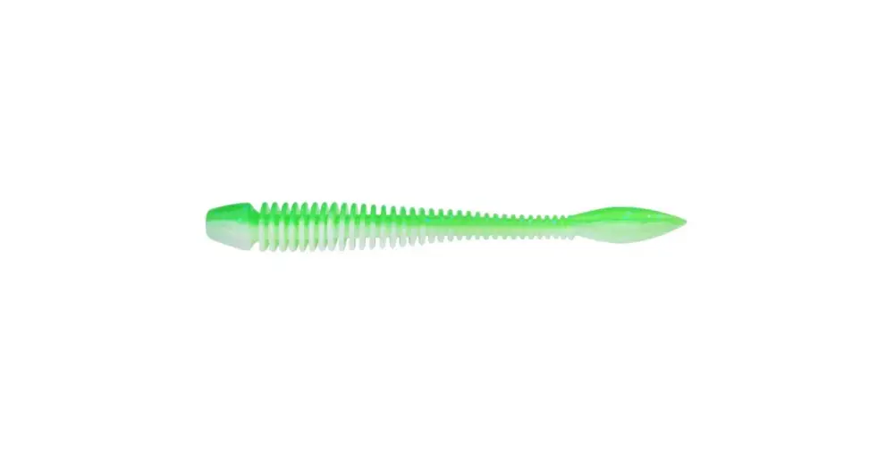 Ihned K Objednání Berkley Gumová Nástraha PowerBait Power Flail Spring Green White - 9 cm 8 ks