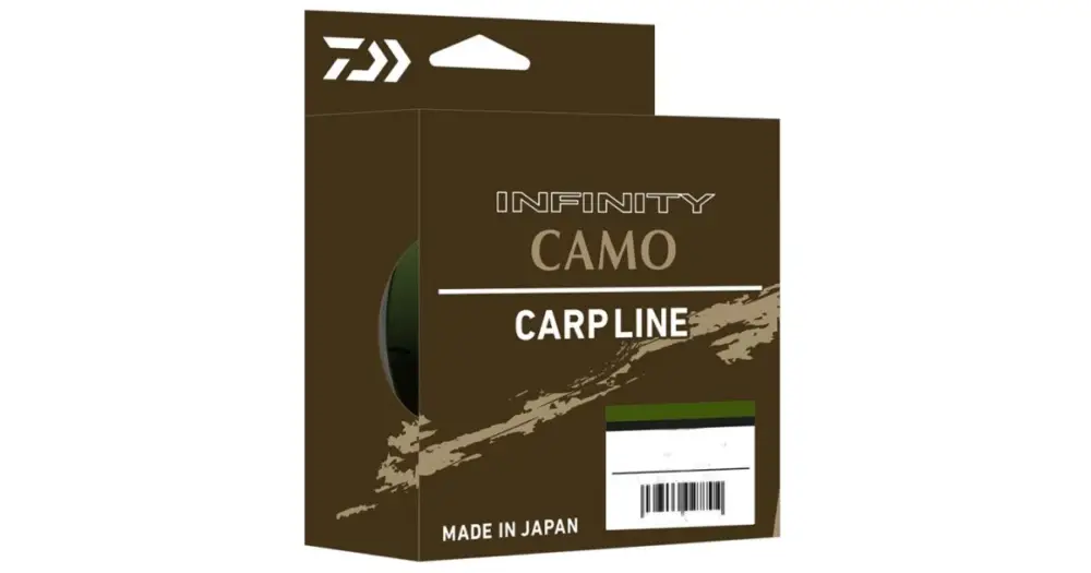 Speciální Cena Daiwa Vlasec Infinity Camo Green Camo-Průměr 0,41 mm / Nosnost 11,6 kg / Návin 750 m
