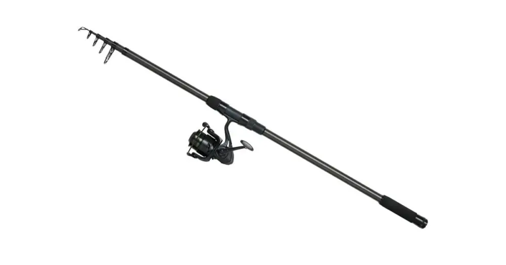 Nová Kolekce Dam Prut Charger TeleCarp 3S Combo 3,6 m 3 lb + Naviják 5000FD + Vlasec 0,33 mm