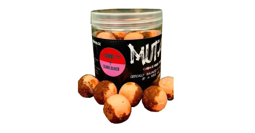 G.B.U. Vyvážené Boilies Mutant Squid 77 Slaná Oliheň 130 g - 20 mm Objednat Nyní