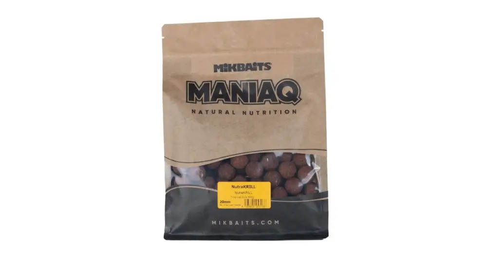Nejprodávanější Mikbaits Boilie Maniaq NutraKrill - 2,5 kg 30 mm