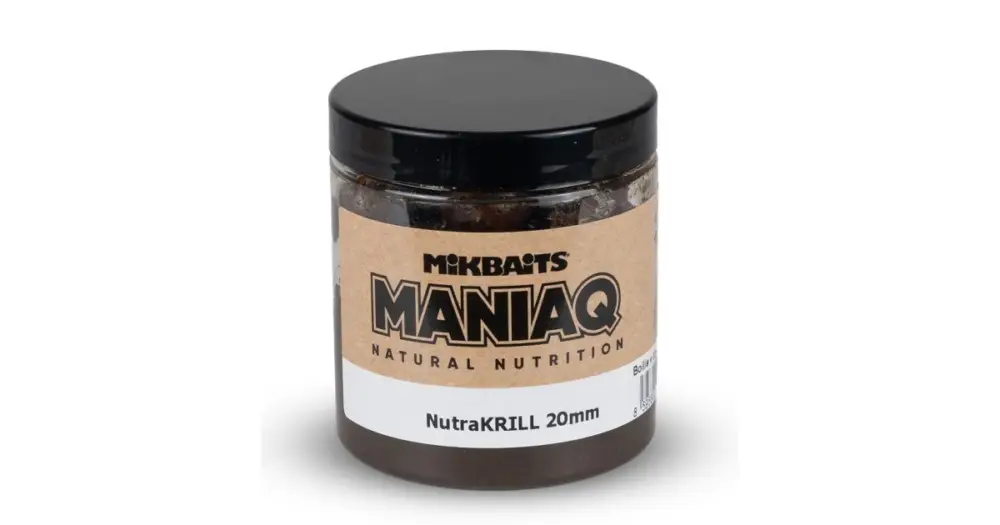 Mikbaits Boilie V Dipu Maniaq NutraKrill 250 ml Speciální Cena
