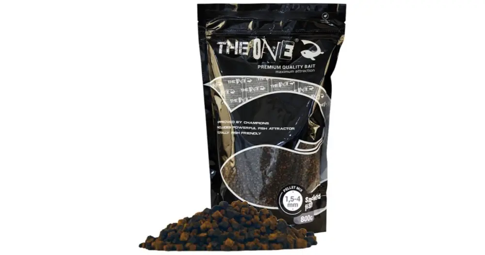 Zlevněný The One Pellet Mix Smoked Fish 800 g - 1,5-4mm