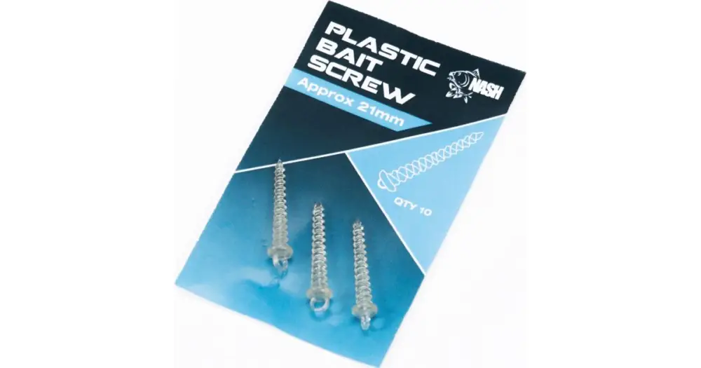Nízká Cena Nash Držák Nástrahy Plastic Bait Screw 10 ks