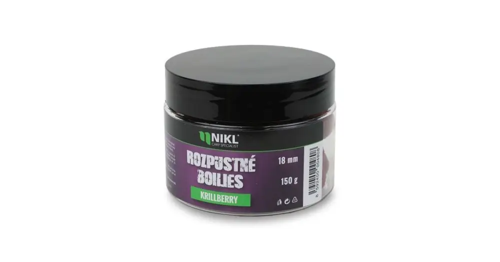 Nikl Rozpustné Boilies Krill Berry 150 g - 24 mm Kup Teď