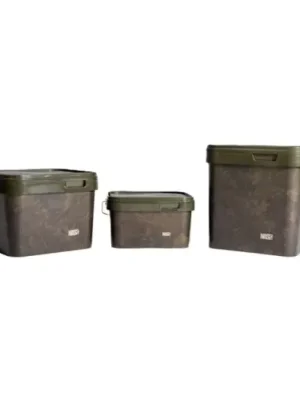 Zlevněný Nash Kbelík Spot On Rectangular Bucket Camo - 10 l