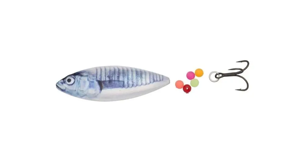 Expresní Doručení Savage Gear Třpytka Line Thru Stickle Blade White Silver 5,2 cm 10 g