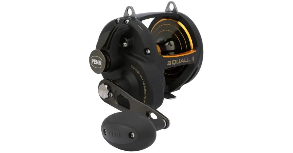Časově Omezené Penn Multiplikátor Squall II Lever Drag Reel 60 RH