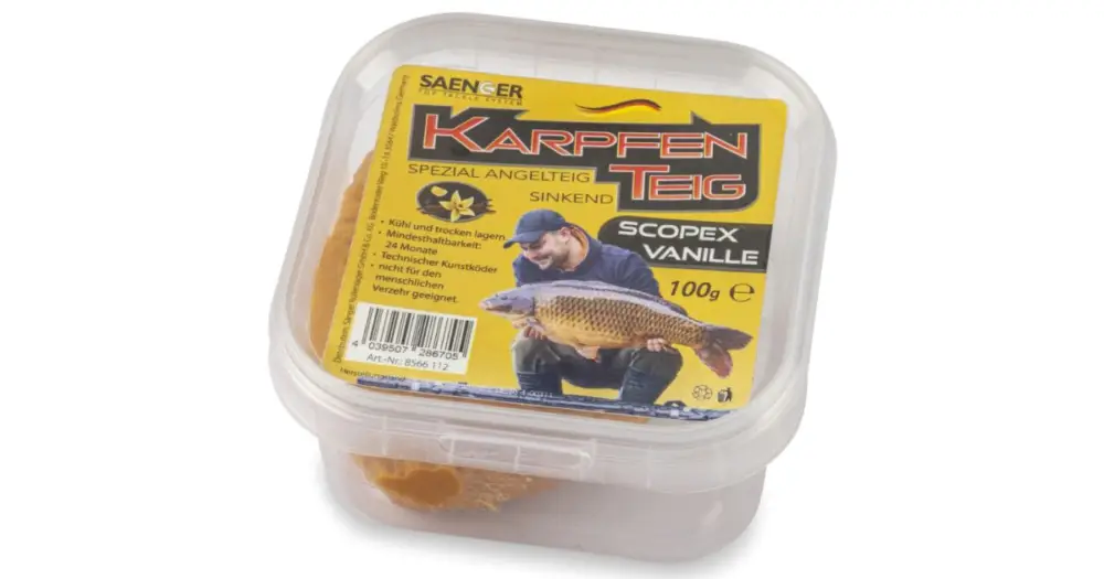 Dokud Zásoby Vydrží Saenger Těsto Na Kapry 100 g - Scopex Vanille