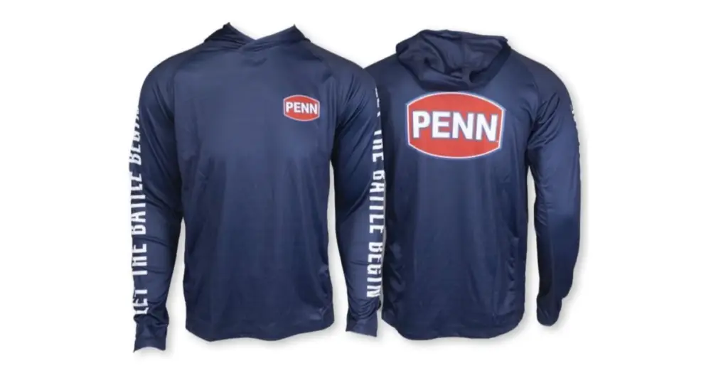 Penn Funkční Triko S Dlouhým Rukávem A Kapucí Pro Hooded Jersey - XXL Speciální Cena