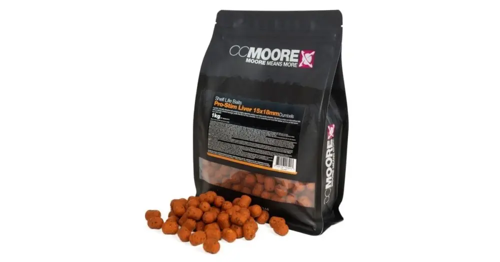 Dokud Zásoby Vydrží CC Moore Dumbells Pro-Stim Liver - 5 kg 10x15 mm