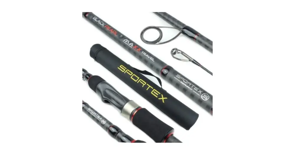 Sportex Prut Black Pearl MAXX Travel 4-díl 2,4 m 22-54 g Aktuální