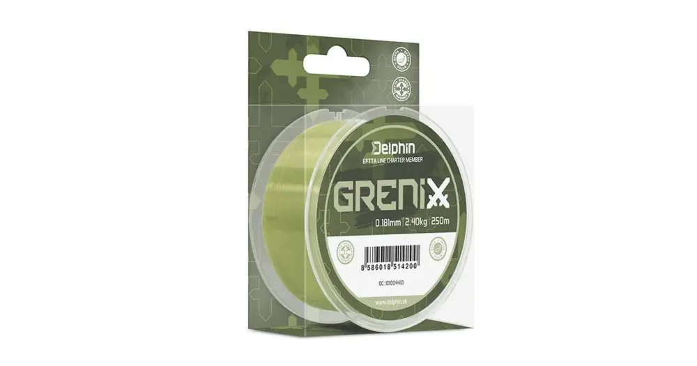 Delphin Vlasec Grenix Carp 500 m - Průměr 0,203 mm Hmotnost 3 kg Finální Výprodej