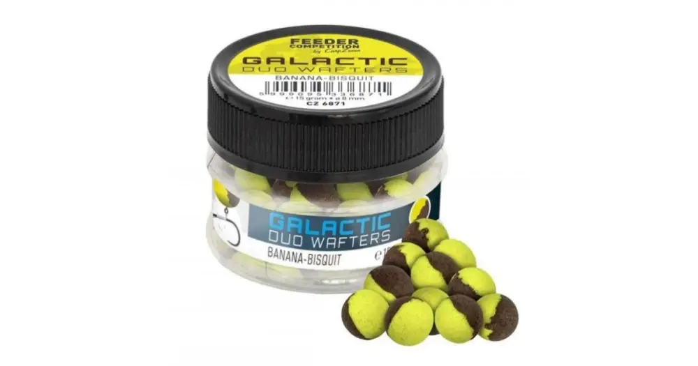 Zlevněný Carp Zoom Galactic Duo Wafters 10 mm 15 g - Banán Sušenka