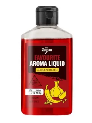 Akční Cena Carp Zoom Booster Favourite Aroma Liquid 200 ml - Pálivé Koření