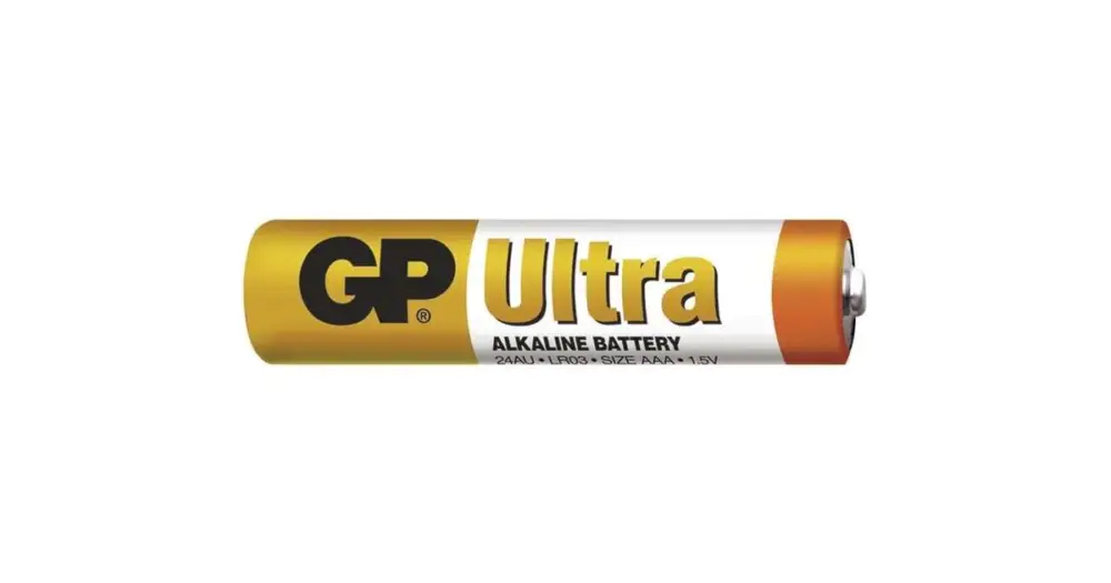 Zlevněný GP Batteries Alkalická Baterie GP Ultra LR03 (AAA) 4 ks