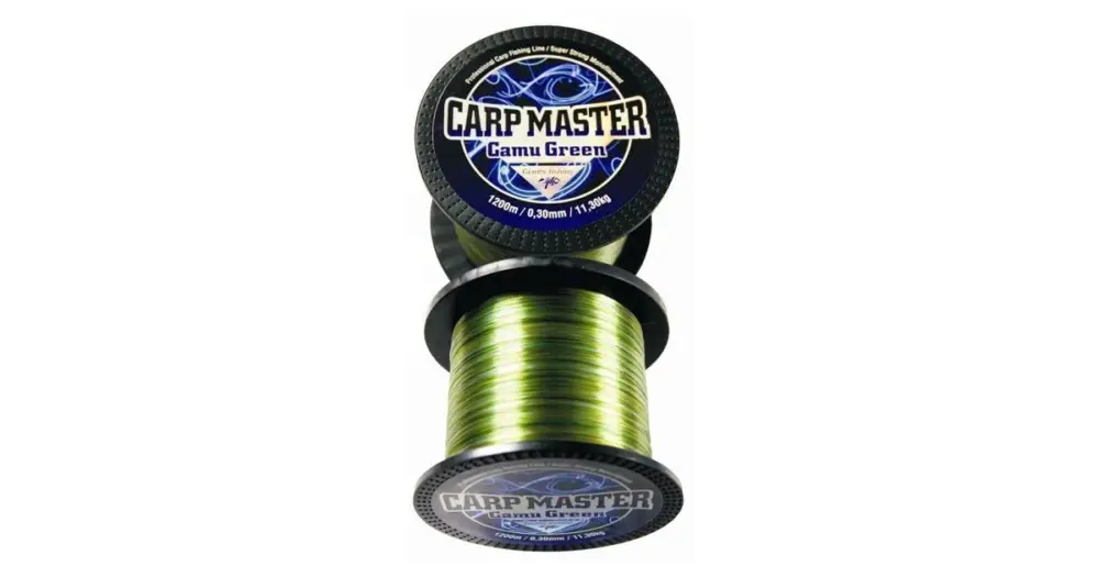 Nakupujte Hned Giants Fishing vlasec Carp Master Camo Green 1200 m-Průměr 0,22 mm / Nosnost 6 kg