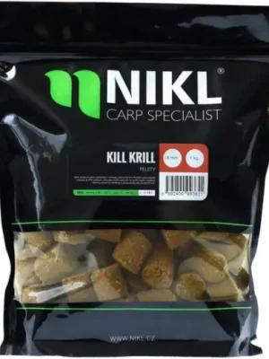 Akce Nikl pelety Kill Krill - 1 kg 3 mm