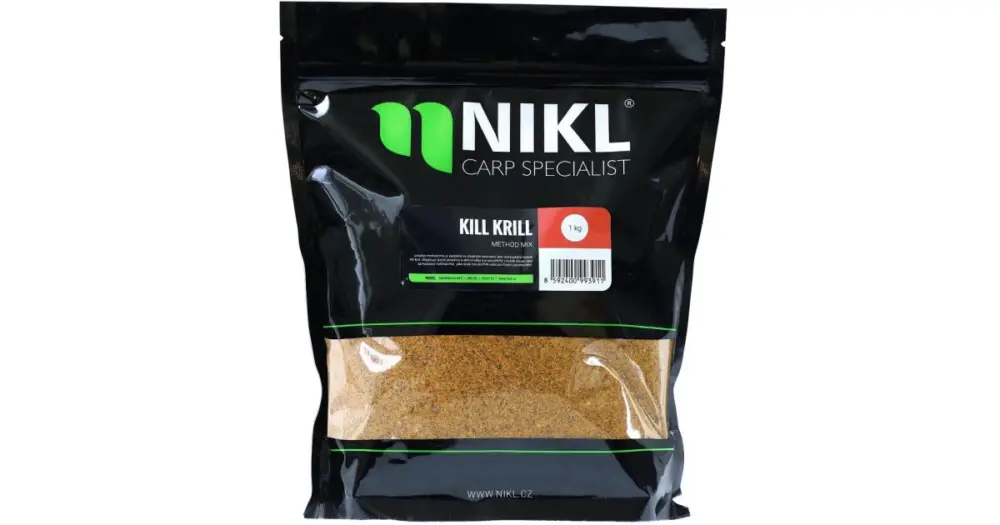 Nikl method mix 1 kg Kill Krill Dokud Zásoby Vydrží