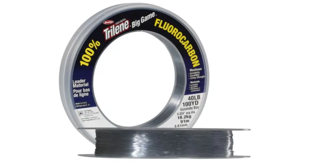 Omezená Nabídka Berkley Vlasec Fluorocarbon BIG GAME 90 m crystal-Průměr 0,51 mm / Nosnost 11,4 kg