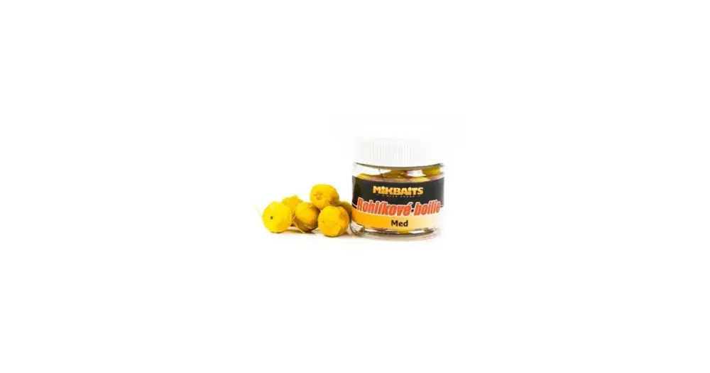 Mikbaits rohlíkové boilie 50ml-Med Jen Po Omezenou Doba