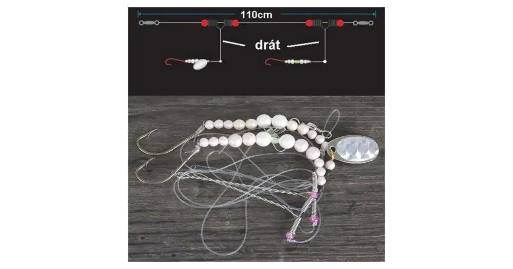 Saenger Návazce Aquantic Pearl Rig I Jen Po Omezenou Doba