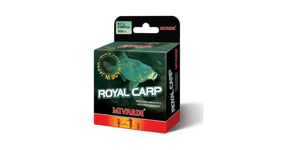 MivardiVlasec Royal Carp Brown 300 m-Průměr 0,305 mm / Nosnost 11,2 kg Cenová Bomba