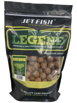 Akce Jet Fish Boilie Legend Range Biosquid-220 g 16 mm